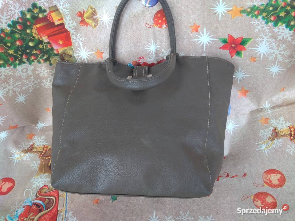 Torba A Kolor zielonobrązowy 39 x 26 Katowice