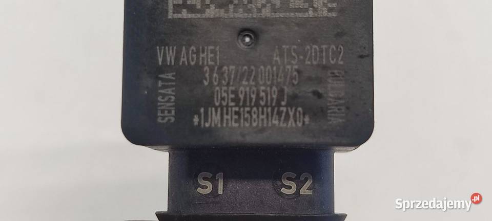 VW TIGUAN II ALLSPACE CZUJNIK TEMPERATURY SPALIN