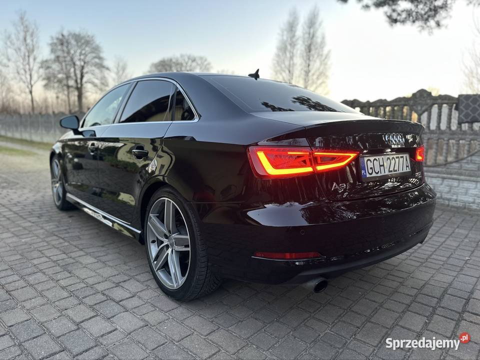 Audi A3 8V Sedan 20 TFSI 220 QUATTRO S tronic bluetooth Gdańsk sprzedam
