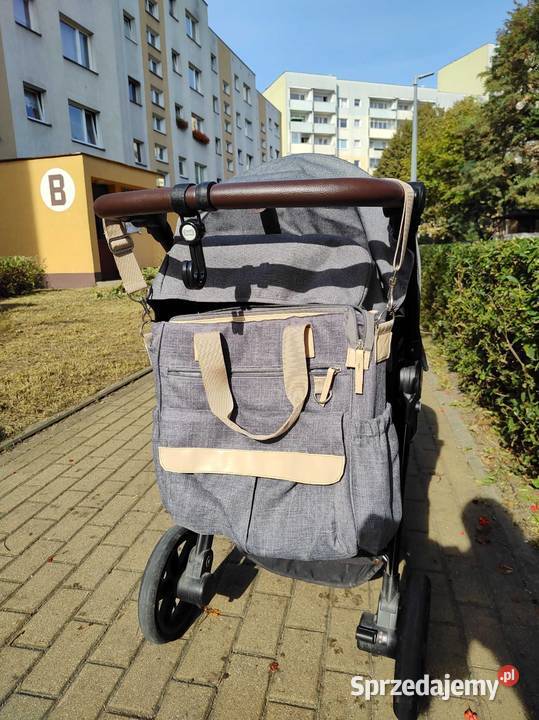 Wózek spacerówka BabyDesign Look Air szary Gdańsk