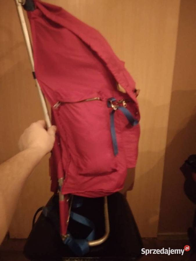 PRL Plecak ze Stelażem Polsport Średni Czerwony Antyki, Sztuka, Kolekcje Bydgoszcz