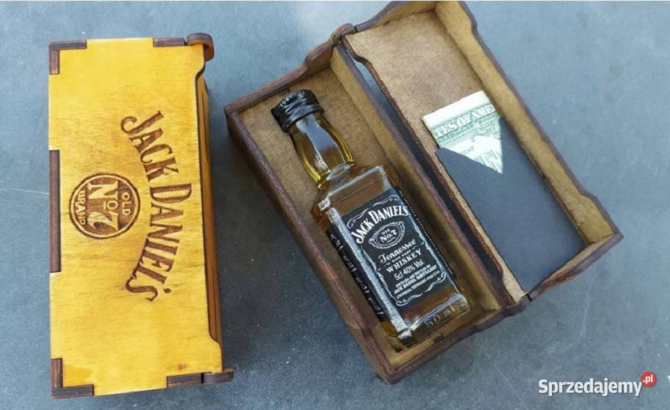 Pudełko Jack Daniels eko sklejka prezent