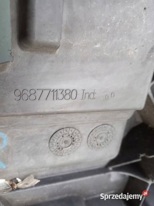 PAS PRZEDNI WZMOCNIENIE 9687711380 CITROEN C3 II Pasy przednie i tylne świętokrzyskie Kielce