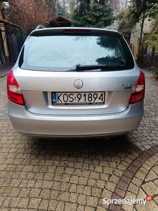Skoda Fabia II Kombi 14 LPG 2008 203000km małopolskie
