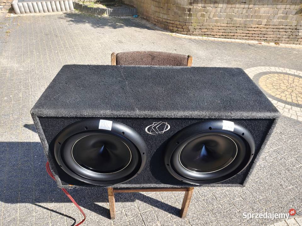 Skrzynia basowa bassowa dual subwoofer tuba Niegowonice