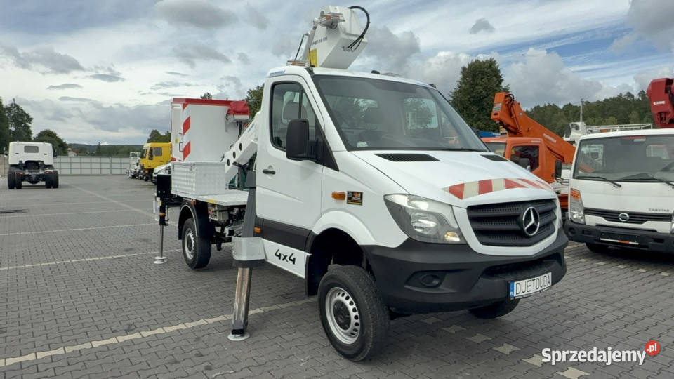 Mercedes Sprinter 316 CDI 4X4 PODNOŚNIK KOSZOWY elektryczne szyby Widełki sprzedam