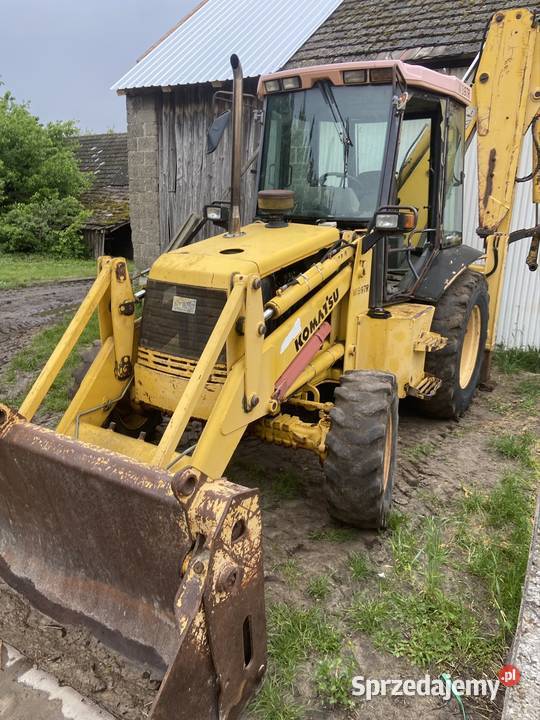 Koparko ładowarka Komatsu Ostrów Wielkopolski