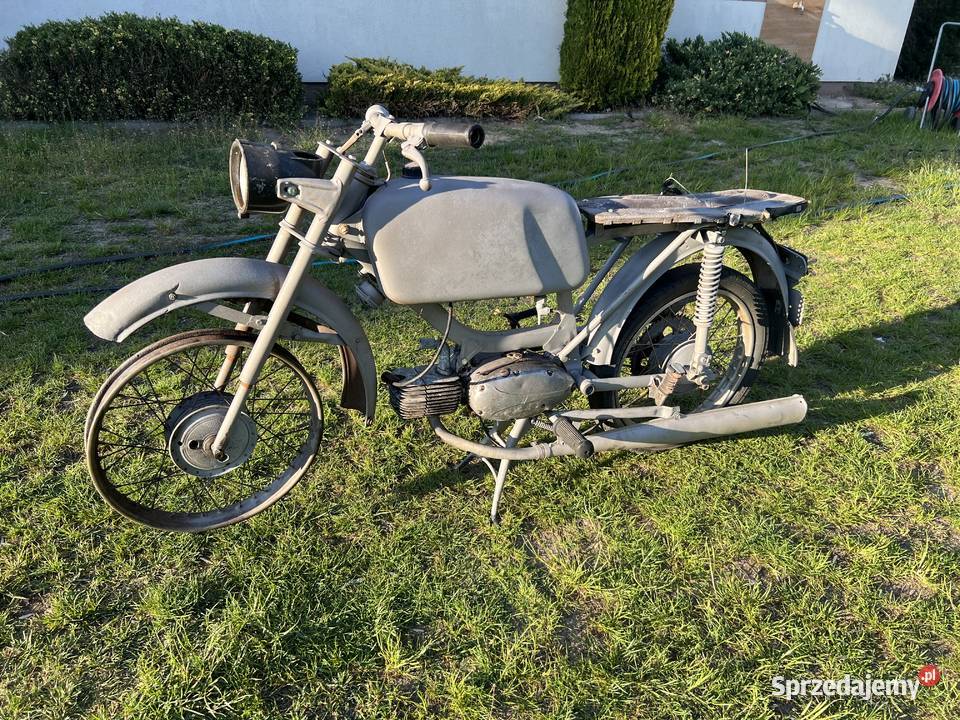 Jawa Jawka Mustang 50 silnik odpala Wola Rudlicka