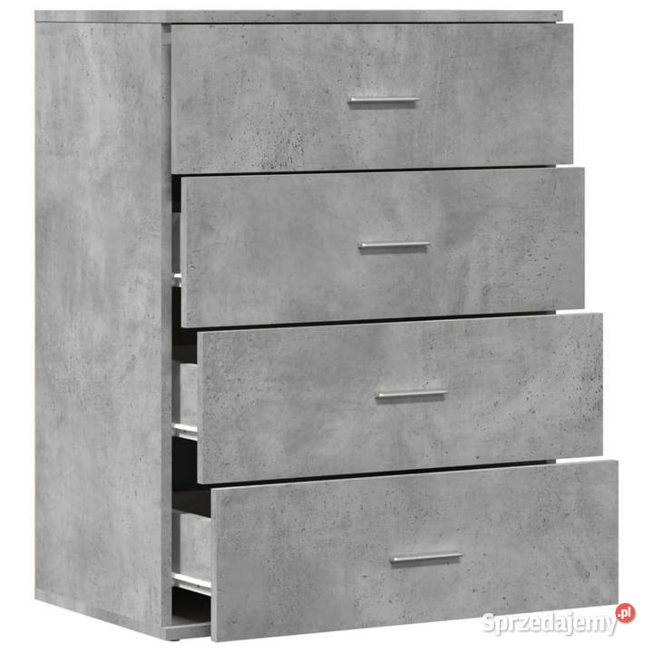 Szafka szarość betonu 60x39x80 materiał Warszawa
