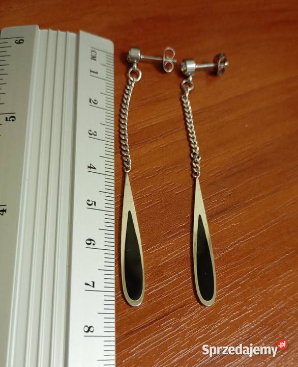 Długie lekkie kolczyki Gdańsk
