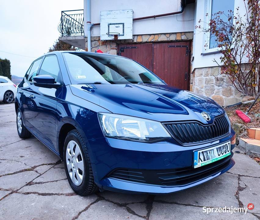 Ładna Skoda Fabia 10 MPI 2015 ten lepszy silnik Hatchback Domaradz