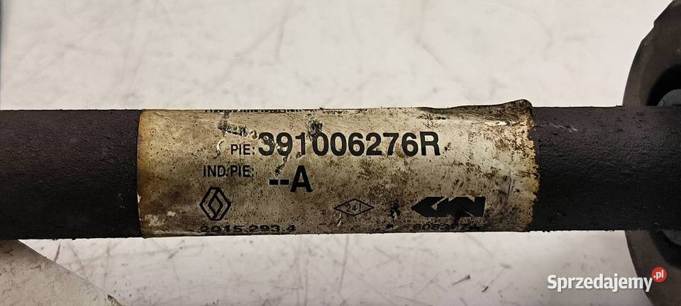 PÓŁOŚ PRAWA PRZÓD DACIA LODGY 391006276R Lipno sprzedam