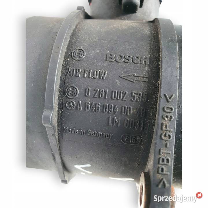 PRZEPŁYWOMIERZ Mercedes W211 W203 22 CDI osobowe lubelskie Chełm