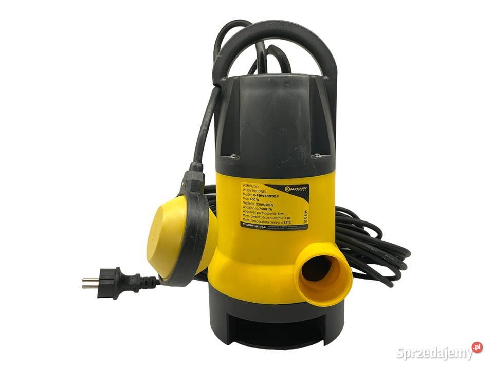 Pompa do wody brudnej Kaltmann 400W KPBW100TOP Pompy i hydrofory małopolskie Kraków sprzedam