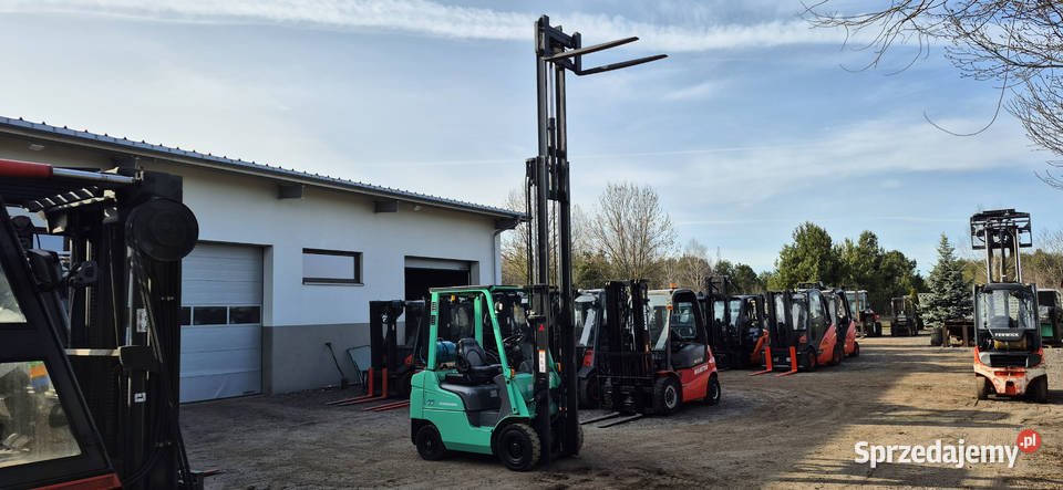 Wózek Widłowy MITSUBISHI FG20 Triplex 470m 3970 Małkinia Górna