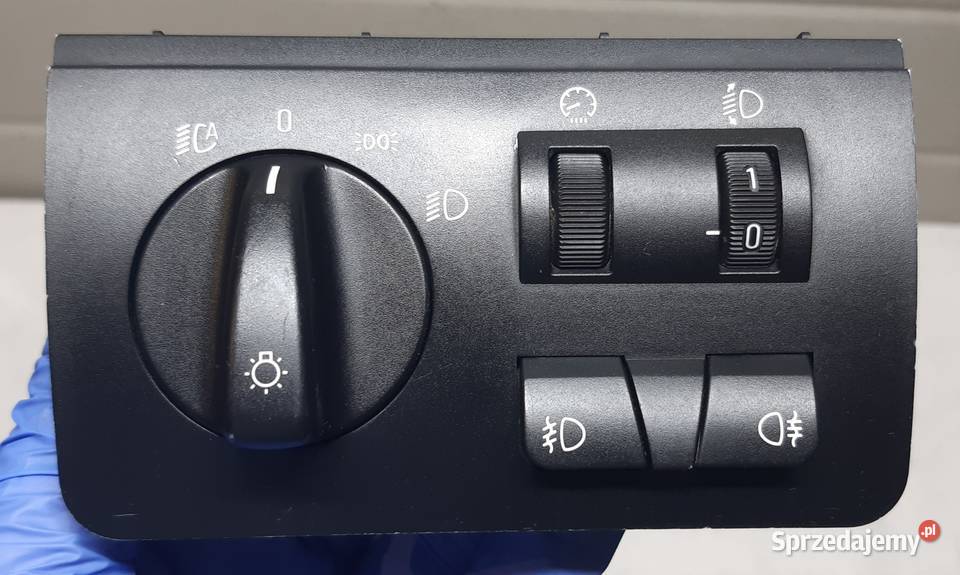 PRZEŁĄCZNIK ŚWIATEŁ BMW X5 E53 6909776 panele sterowania, przełączniki dolnośląskie Mielęcin