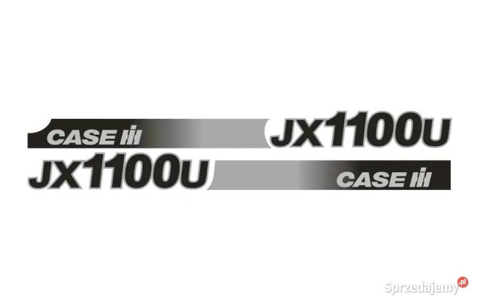 Naklejki oklejenie CASE JX1100U Zamiennik