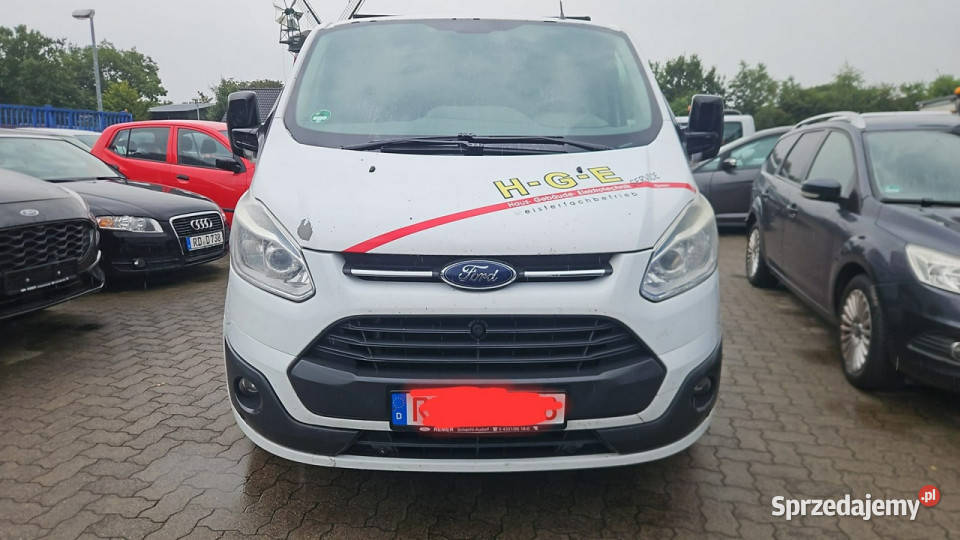 Ford Transit Custom klimatyzacja 1WŁASCICIEL furgon Ford Czarnków