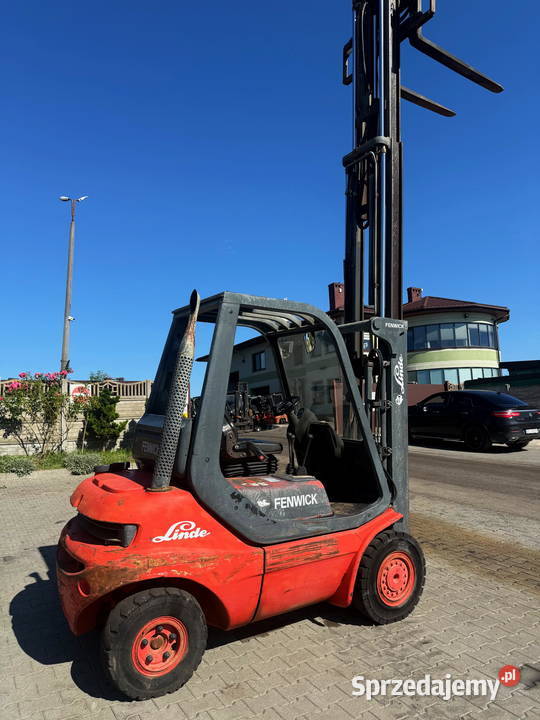 wózek widłowy LINDE H20D Perkins Triplex 460m