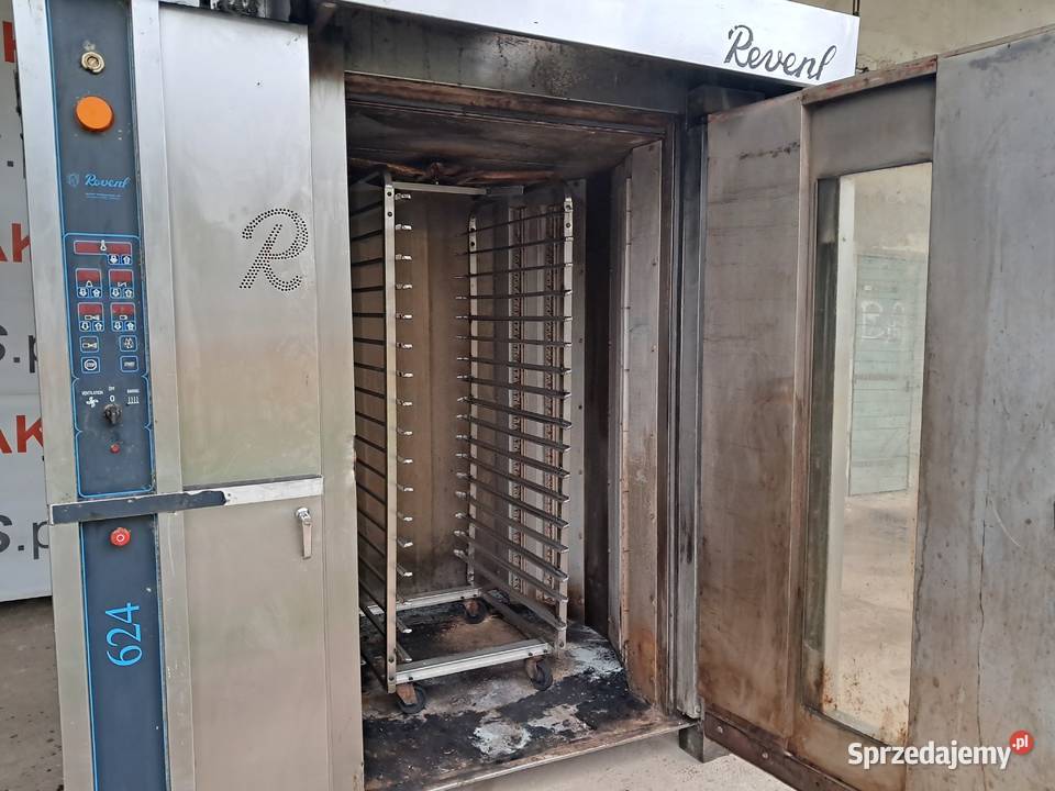 Piec wózkowy obrotowy Revent 60x100 GWARANCJA