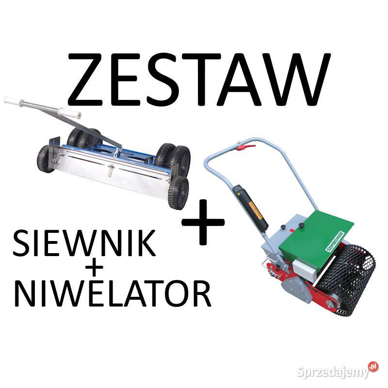 ZESTAW Siewnik RS 50 E SEMBDNER Niwelator KEEROO Siewniki Janikowo