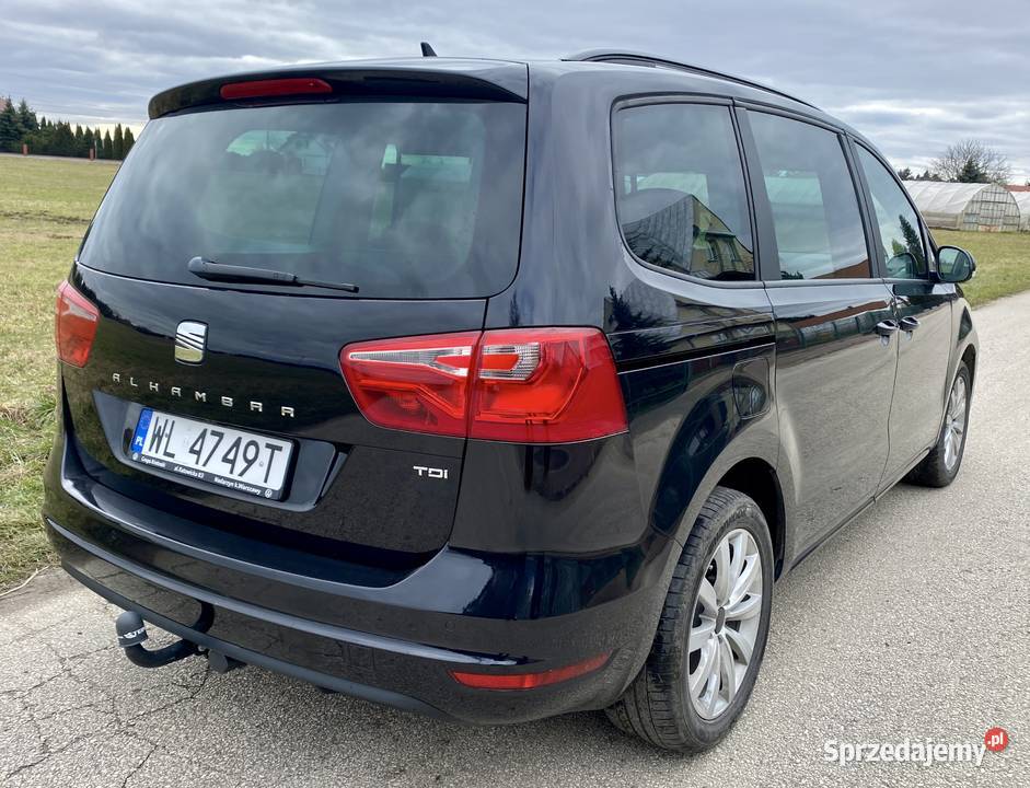 Seat Alhambra AUTOMAT DSG 125 przebieg mazowieckie Wieliszew