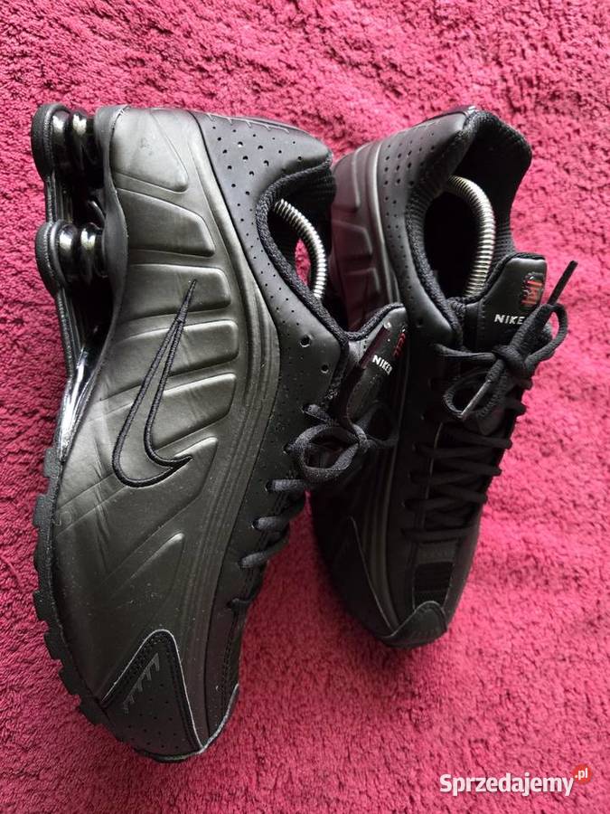 Buty sportowe Nike SHOX R4 Czarne 445 wkładka Łask