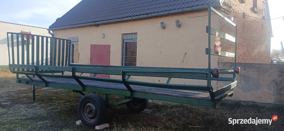 Przyczepa do balotow slomy siana dłużyca Ostrów Wielkopolski