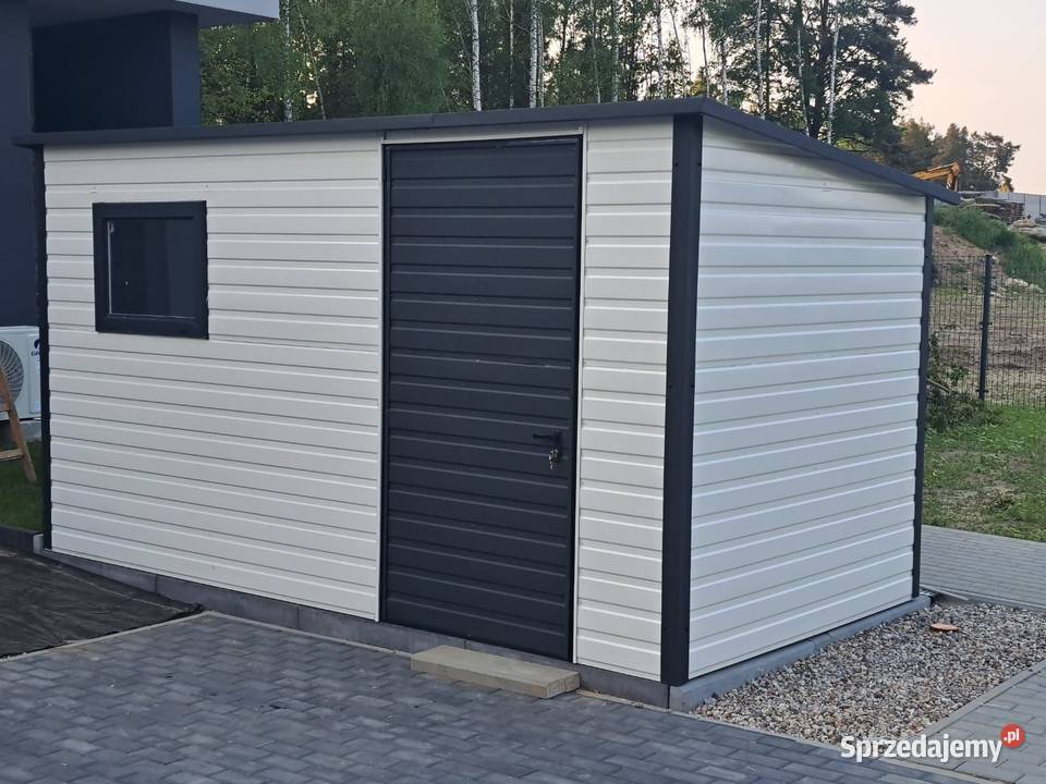 Wiata Narzędziowa Garaż Blaszany Schowek Altana Kętrzyn