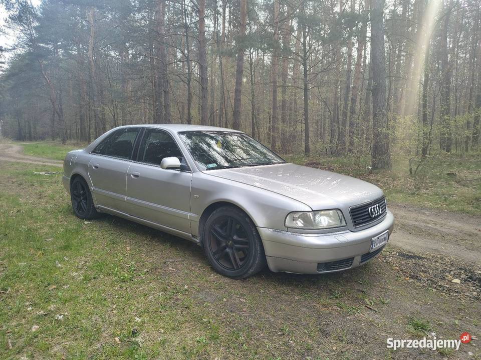 Audi A8 d2 silnik 37 v8 napęd Quattro nieuszkodzony A8 Mielec sprzedam