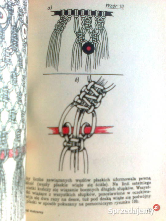 Ściegi makramy Jadwiga Turska mazowieckie Warszawa