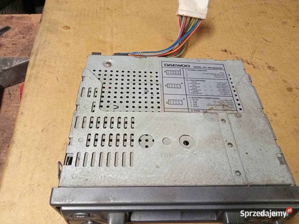 Radio samochodowe Daewoo kaseta Stalowa Wola