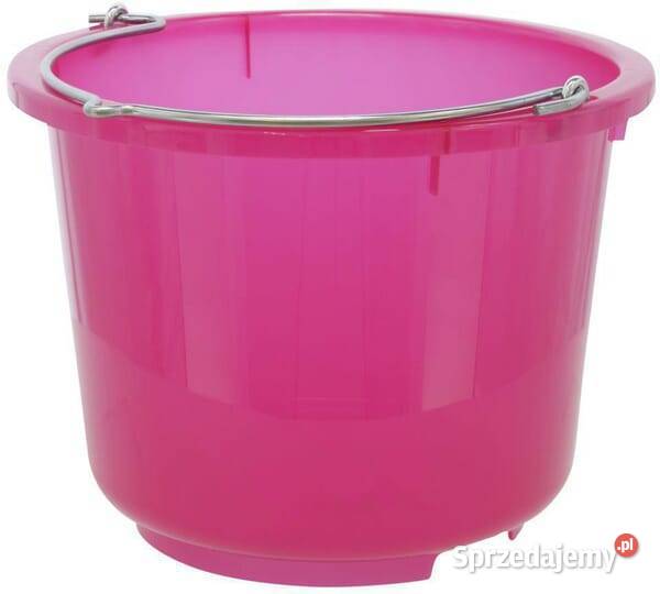 Wiadro przezroczyste różowe 12 l 298801 Kamionna sprzedam