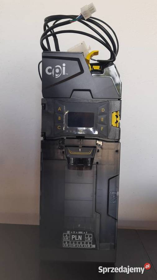 Wrzutnik monet CPI Gryphon vending mazowieckie Żyrardów