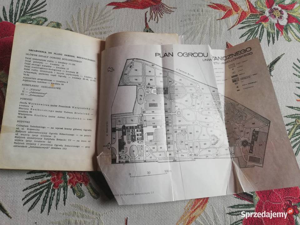 Przewodnik ogrodzie botanicznym UJ Kazimierz Kraków