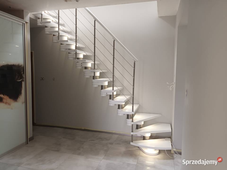Schody drewniane DUDA model Moreno 180 06 L90 12