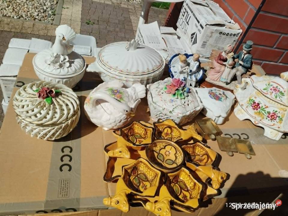 wyprzedaż staroci porcelana ceramika figurki Figurki i rzeźby Gorzów Wielkopolski sprzedam