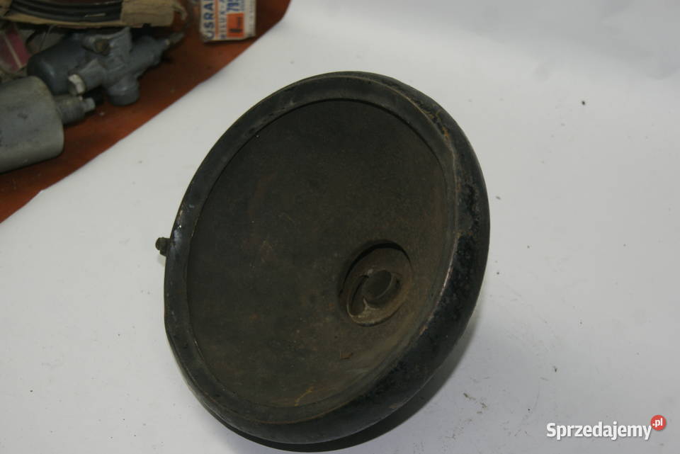 LAMPA SZKŁO 170mm RAMKA MOSIĄDZ FORD OPEL ADLER Oświetlenie Rybnik