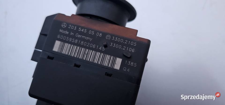 Stacyjka mercedes w203 2035450508 q4 wielkopolskie Zbąszyń