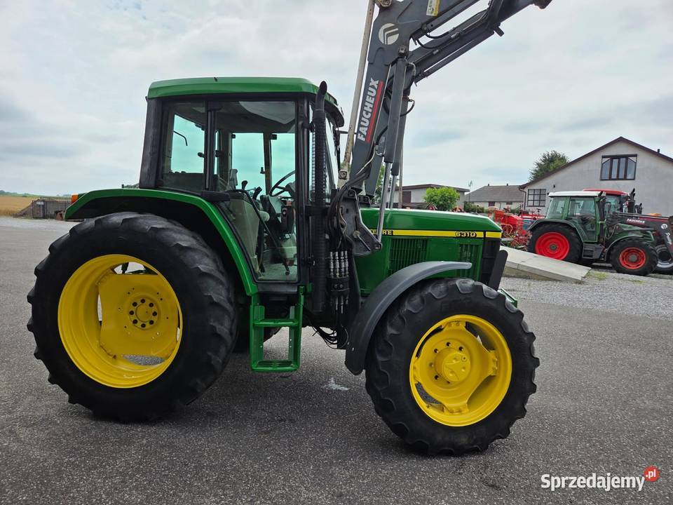 John Deere 6310 z ładowaczem Foucheux Super Stan
