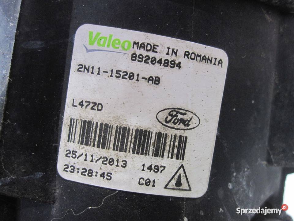 FORD FOCUS MK3 III 13r halogen lewy 2N1115201AB