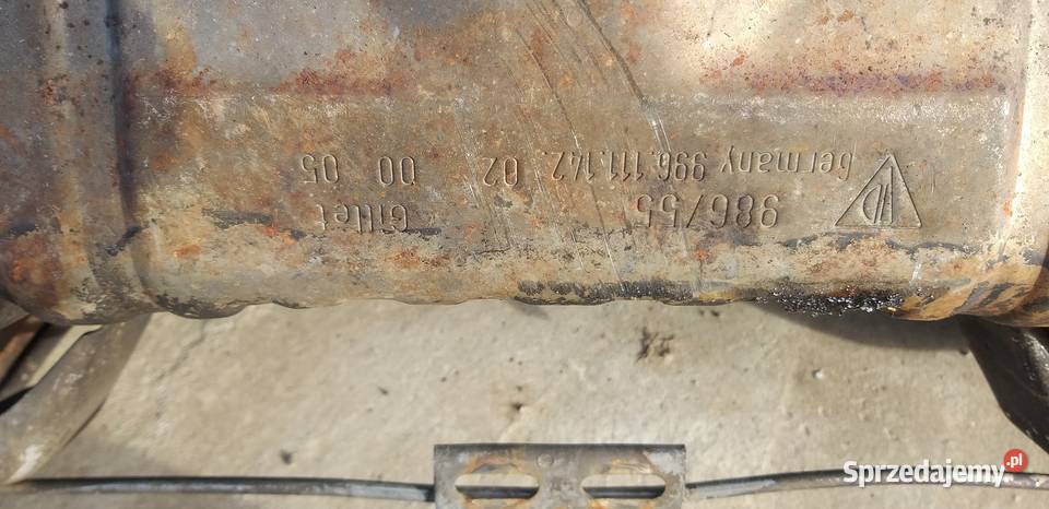 Cześci Boxster 27 tłumik skrzynia Gardno