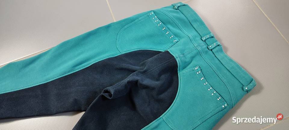 Bryczesy z diamencikami pełny lej rozmiar 3436 małopolskie Jasień