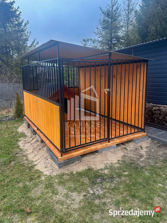 Kojec psów 2x3m Drewniana podłoga ściana wielkopolskie Września sprzedam
