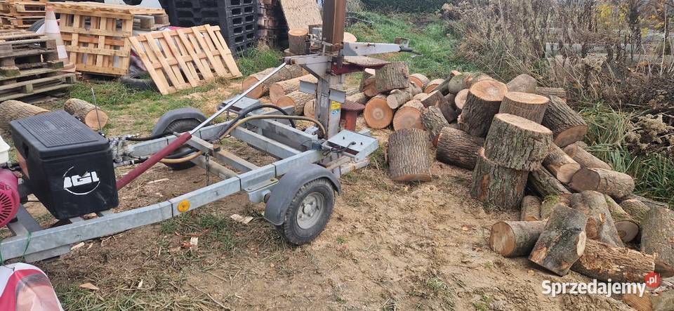 Łuparka hydrauliczna spalinowa jezdna 12 ton Namysłów