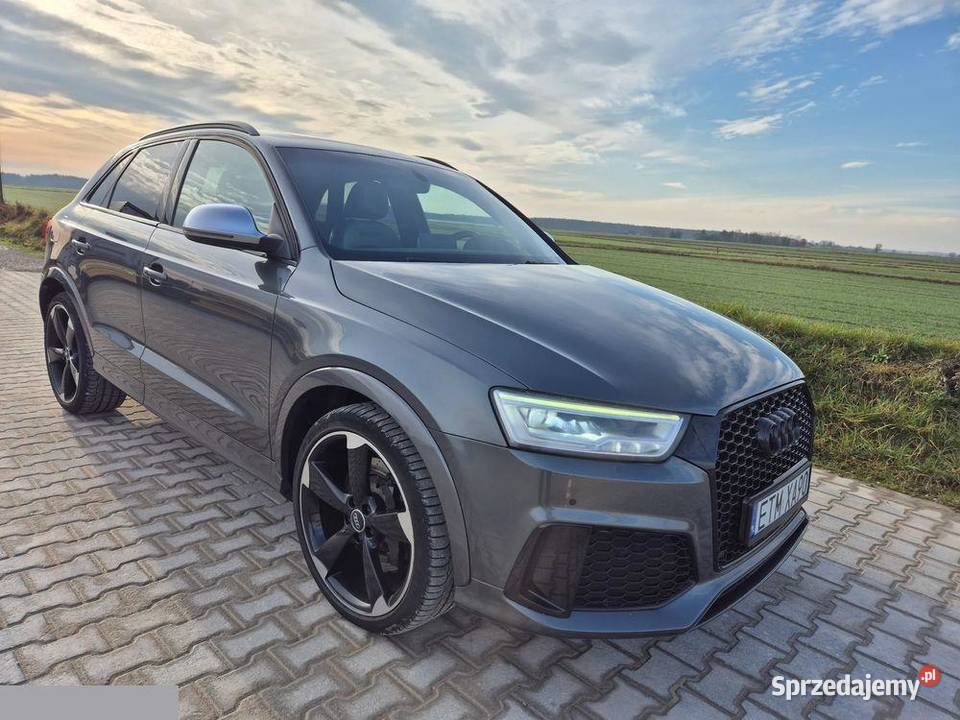 Audi RS Q3 25 benzyna 340 2015r Wyjątkowy szary RS Q3 Czerniewice