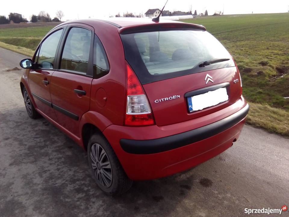 Citroen C3 LIFT 2006R JASNA TAPICERKA KLIMA Hatchback Pszczyna