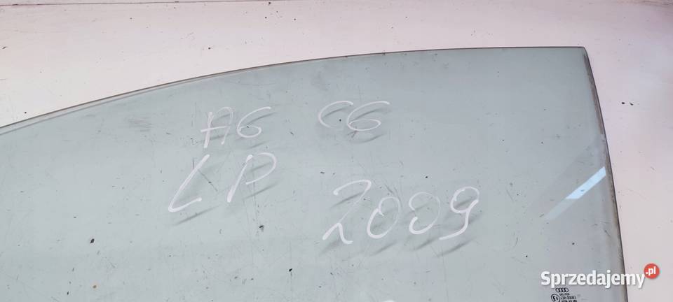 SZYBA DRZWI LEWY PRZÓD AUDI A6 C6 LIFT 2009R osobowe Boczne (drzwi) Przystajń sprzedam