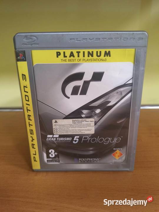 Gran Turismo 5 Prologue 3 Wydanie Platinum Płyta