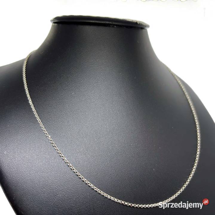 Srebrny Łańcuszek Próby 925 265g Długość 455 srebro Elbląg